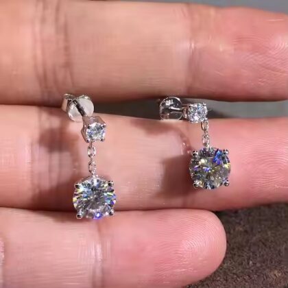 Artania Celestial Diamond Drop Earrings