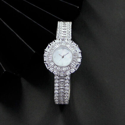 Artania Luxe Radiant Crystal Timepiece