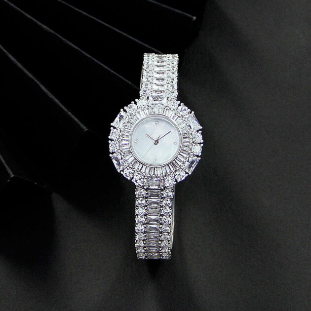 Artania Luxe Radiant Crystal Timepiece