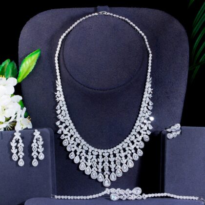 Artania Crystal Cascade Jewelry Set