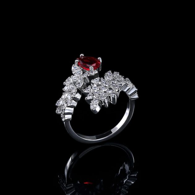 Artania Ruby Radiance Necklace - Image 5